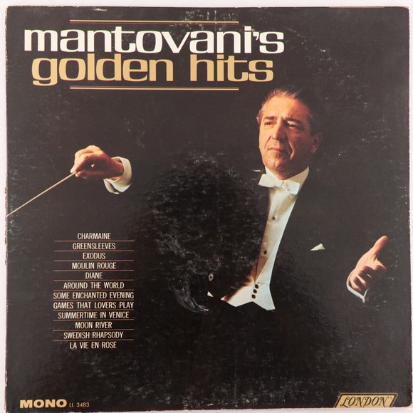 Mantovani & His Orchestra - Mantovani's Golden Hits 1967 12" Vinyl LP LL 3483 - Picture 1 of 10
